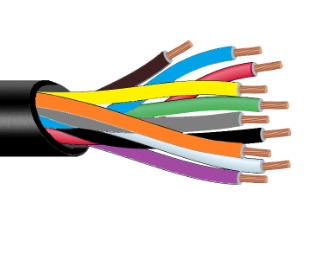 Cabo de Controle com Revestimento de PVC Retardante de Chama Swa com Blindagem