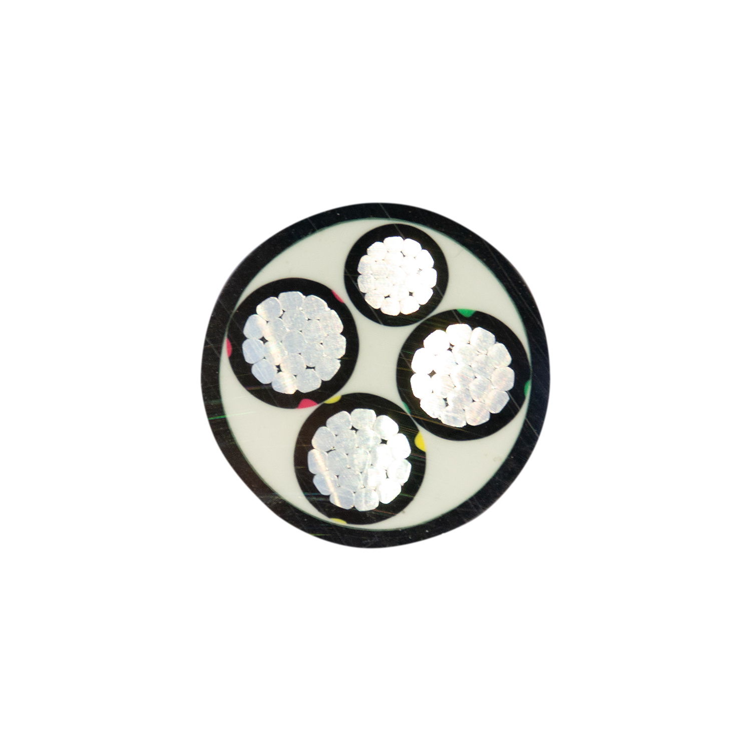 Cable de potencia de cobre y aluminio XLPE blindado de alta calidad