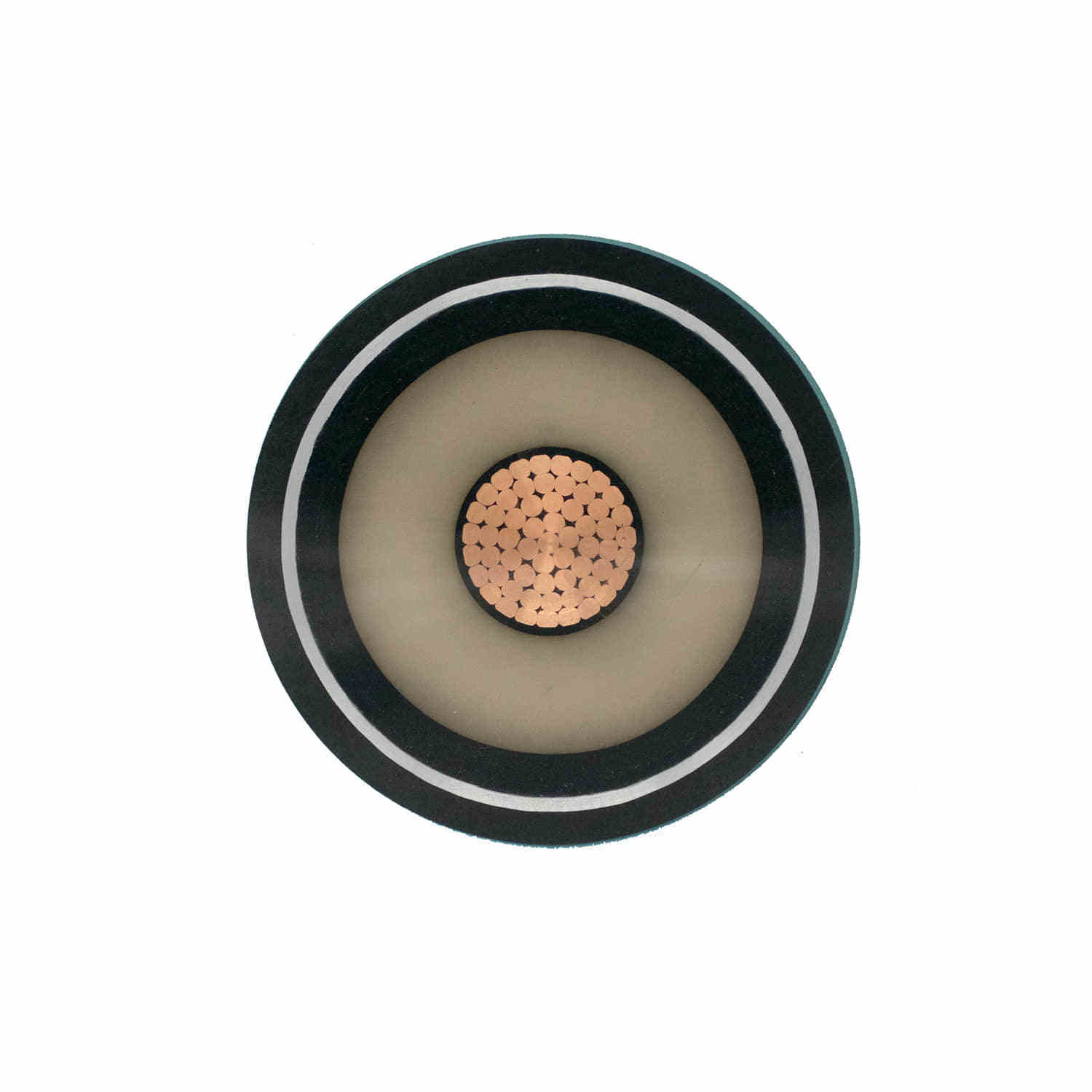 Cable eléctrico de potencia flexible de cobre de un solo núcleo de alta tensión