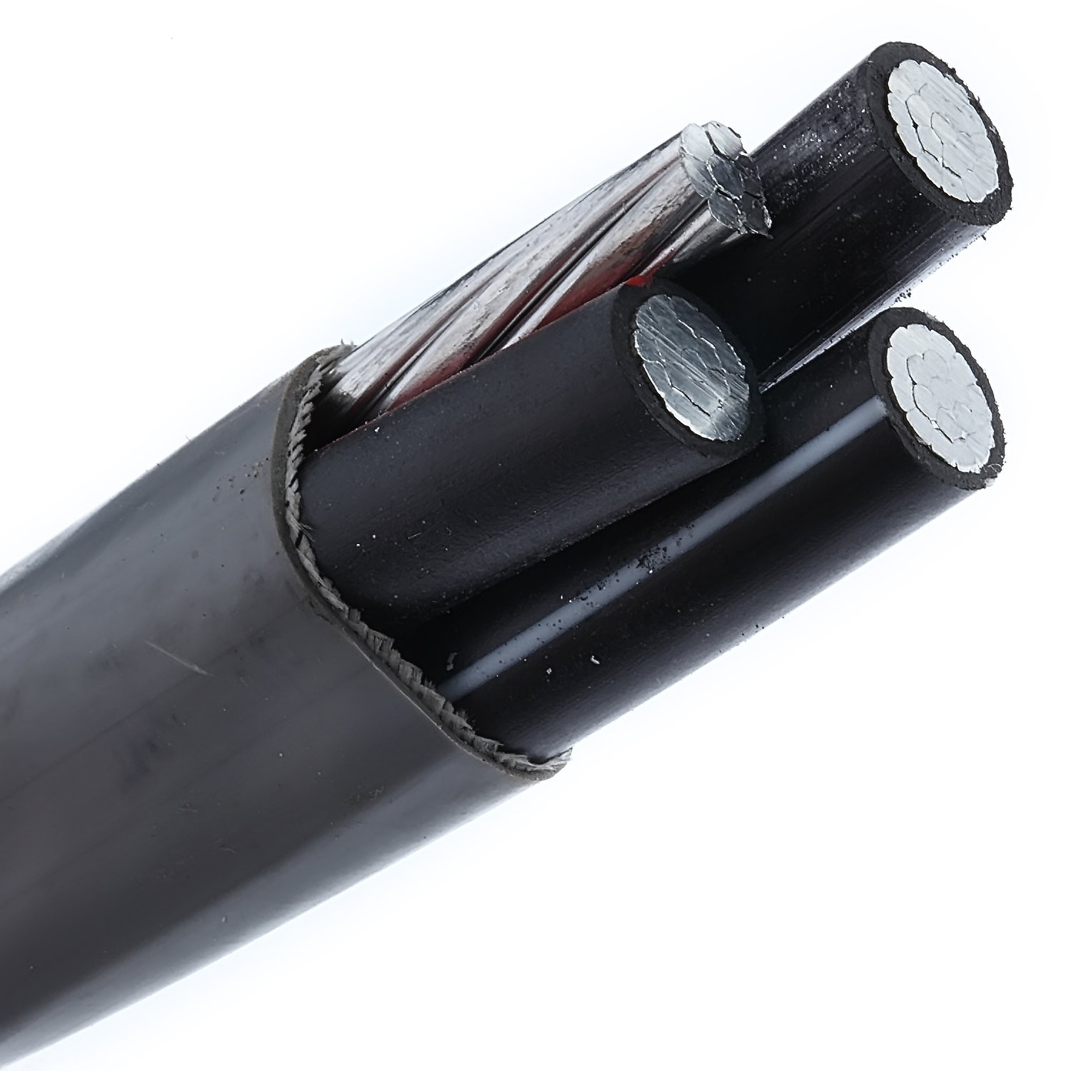 Cable eléctrico aéreo aislado XLPE sobre cabeza