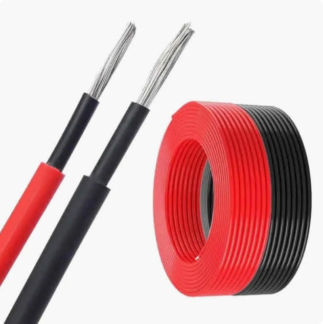 PV DC Fotovoltaico XLPE 4mm 6mm 10mm PV Power Aluminium PVC Electric Electrical Solar Control Industrial Flexible Cable Wire IEC TUV UL Certified Mc4
