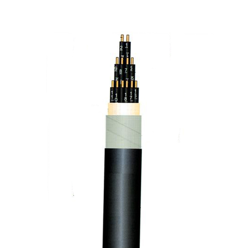 Cable eléctrico de potencia aislado de PVC, blindado y resistente al fuego