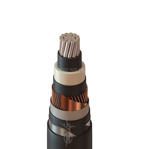 1~35kv Aluminum Conductor Copper Screen Armoured Power Cable
