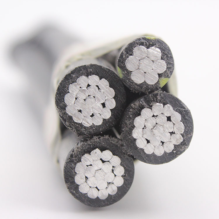 35mm ABC Cable Low Voltage Cable Aluminum Conductor XLPE 0.6kv for Overhead Construction
