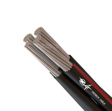 China Cable aéreo agrupado de mensajero neutro de cuatro núcleos de dos/tres ASTM fabricante y proveedor
