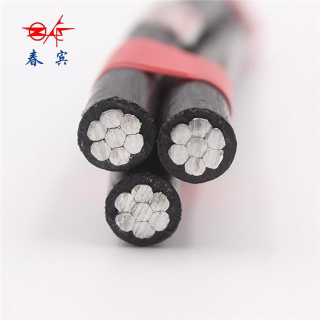 Aerial Bundled Cables (ABC) 0.6/1kv Aluminum/XLPE/PVC/PE Overhead ABC Cable 16mm 95mm 120mm