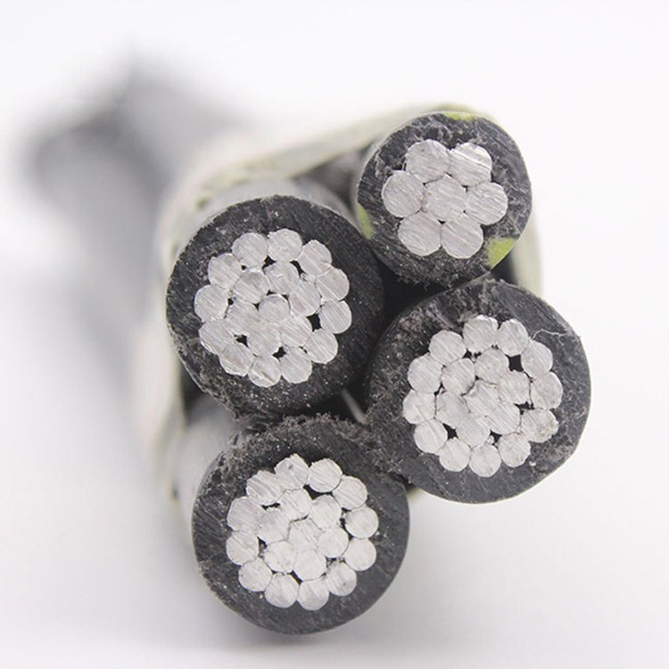 Aluminum Aerial Bundle Cable ABC Cable PVC Overhead Multicore XLPE PVC Low Voltage