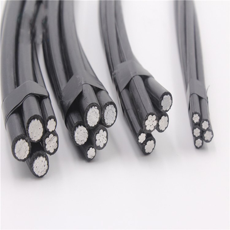 Aluminum Conductor Two Cores 16mm 25mm Electrical Cable Price Aluminium ABC Cable