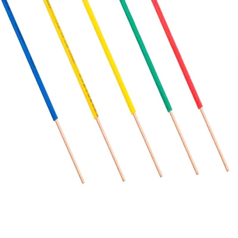 BV 1 mm2 PVC Insulated Copper Wire and Cable 450/750V Rated Voltage Residential Wire Building Wire 100 M Per Reel