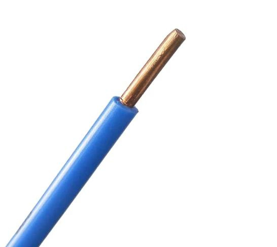 Cable de conductor de cobre sólido BV con aislamiento de PVC para construcción de casas