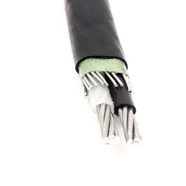Cable concéntrico de un solo núcleo con aislamiento de XLPE y conductor de aluminio