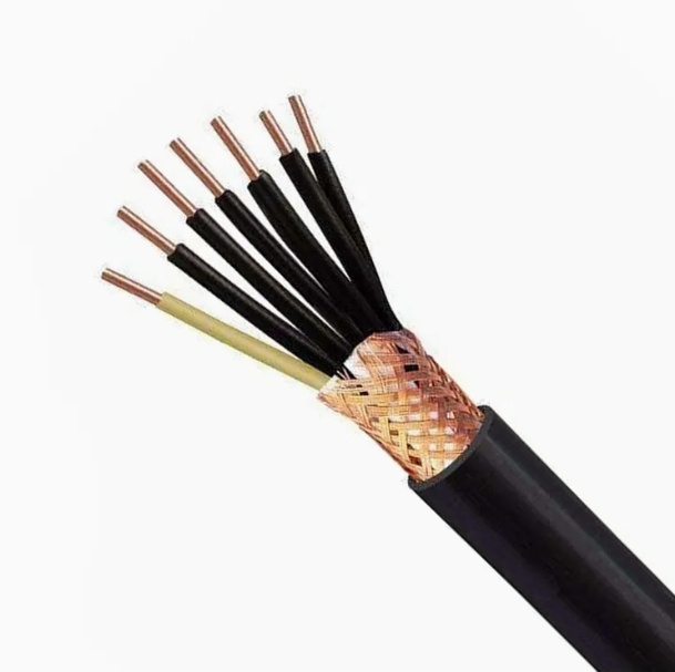Cabo de controle flexível com malha de cobre, isolamento de PVC, cabo de cobre