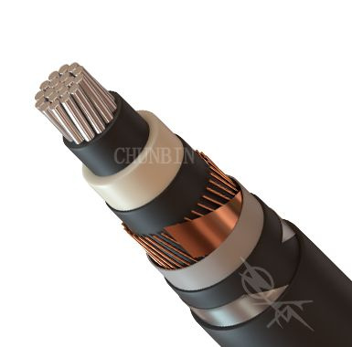Copper Aluminum Copper XLPE Insulated PVC Sheath Yjl Armored Medium Electric High-Voltage Power Cable