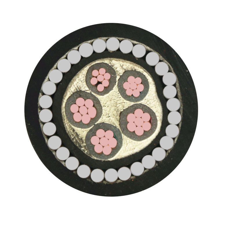 Copper XLPE/PVC Insulated Swa Armoured Electrical Low Voltage Power Cable Underground Cable