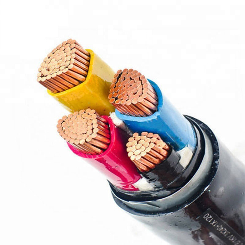 Electric Wire Yjv22 Low Voltage XLPE Insulation and PVC Sheath Exported to Europe Cable