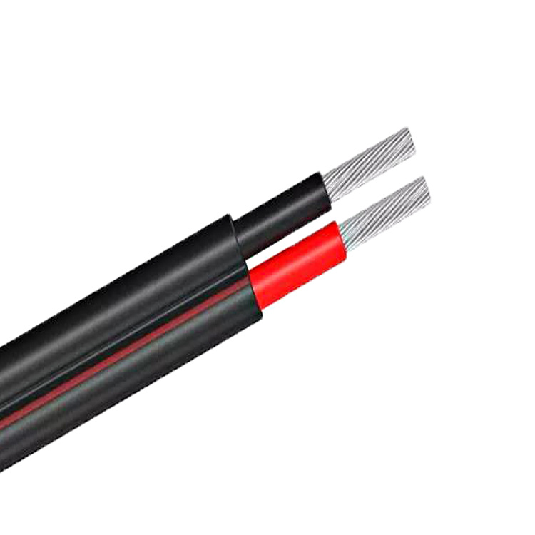 Factory PV Solar Cable TUV Electrical DC Single and Double Wire Power Copper Cable