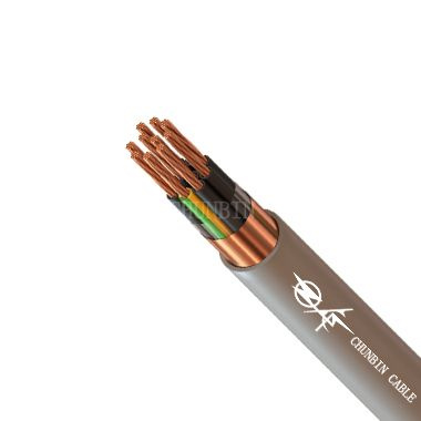 Cables de control con revestimiento de PVC retardante de llama, cable armado con cinta de acero