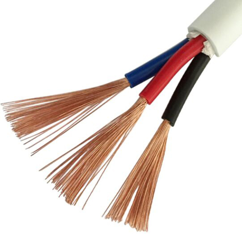 Cables de Alambre Rvv Flexibles 2 3 4 5 Cable de Núcleo 1.5 mm2 2.5 mm2 4mm2 Cable de Potencia Multicore H05VV-F Cable Eléctrico de Cobre