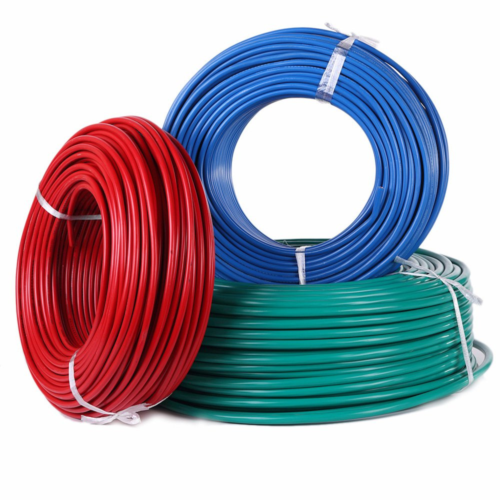 China H05V-K H07V-K Fio de Cobre Sólido ou Trançado de Núcleo Único 1mm 1.5mm 2.5mm Fabricante de Fio Elétrico Isolado em PVC para Construção de Casas fabricação e fornecedor