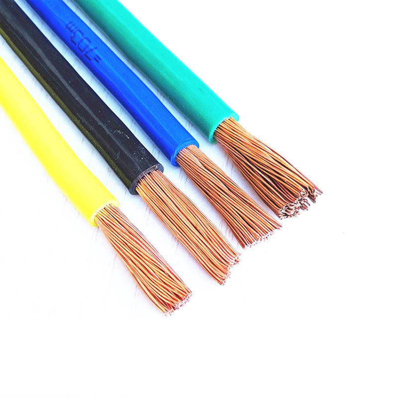 H05VV-F Multicore 0.75mm 1mm 1.5mm 4mm 6mm PVC Insulated Flexible Wire Rvv Building Wire
