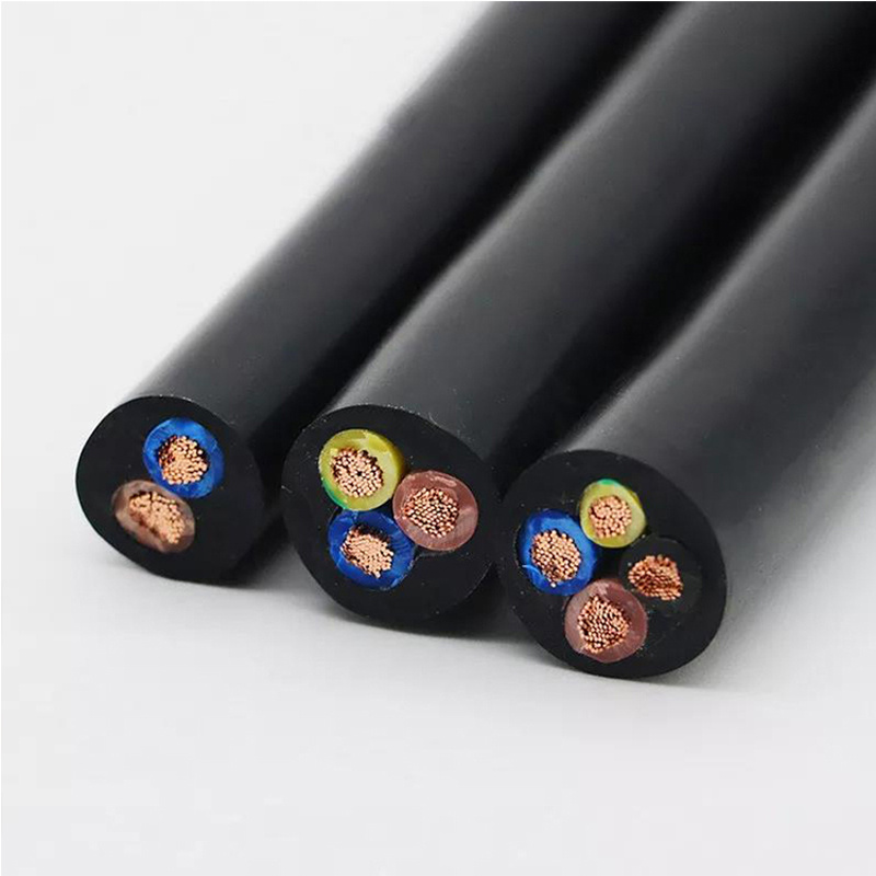 China Cable de potencia de goma aislada de cobre Epr EPDM estándar VDE de Alemania H07rn-F H05rn-F 300/500V 450/750V de alta resistencia 2 3 4 5  fabricante y proveedor