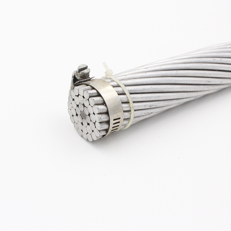 Câbles électriques en aluminium de haute qualité avec âme en acier ACSR 16mm2-800mm2 câble aérien