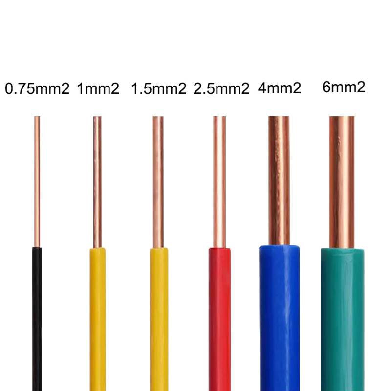 High Quality BV/BVV/BVVB House Wiring Solid Copper Conductor Building Wire