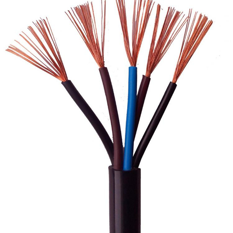 Hot Sale Multi-Core Power Cable 1.5mm2 PVC Sheathed H05VV-F Flexible Power Cable Electrical Cables for House Wiring