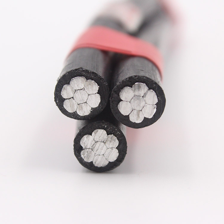 Low Voltage Aerial Bundled Cable Power Cable XLPE/PE Insulation Overhead ABC Cable 16/7 37/7