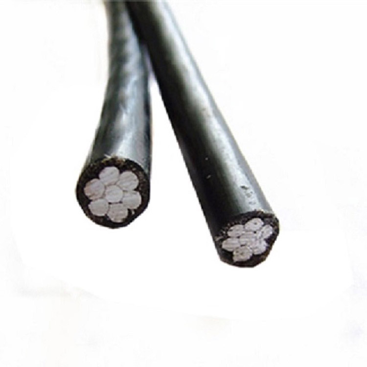 Cable ABC de conductor de aluminio de baja tensión con aislamiento de XLPE