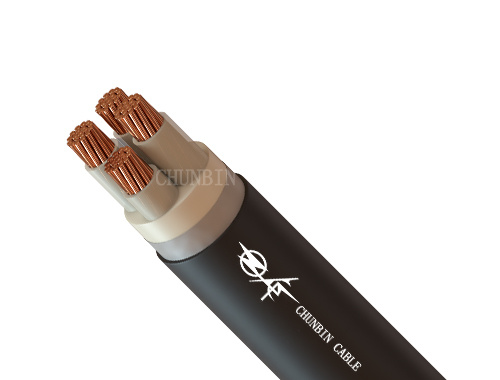 China Cable de potencia con conductor de cobre y aluminio de baja tensión, aislado con XLPE y revestido de PE y PVC fabricante y proveedor