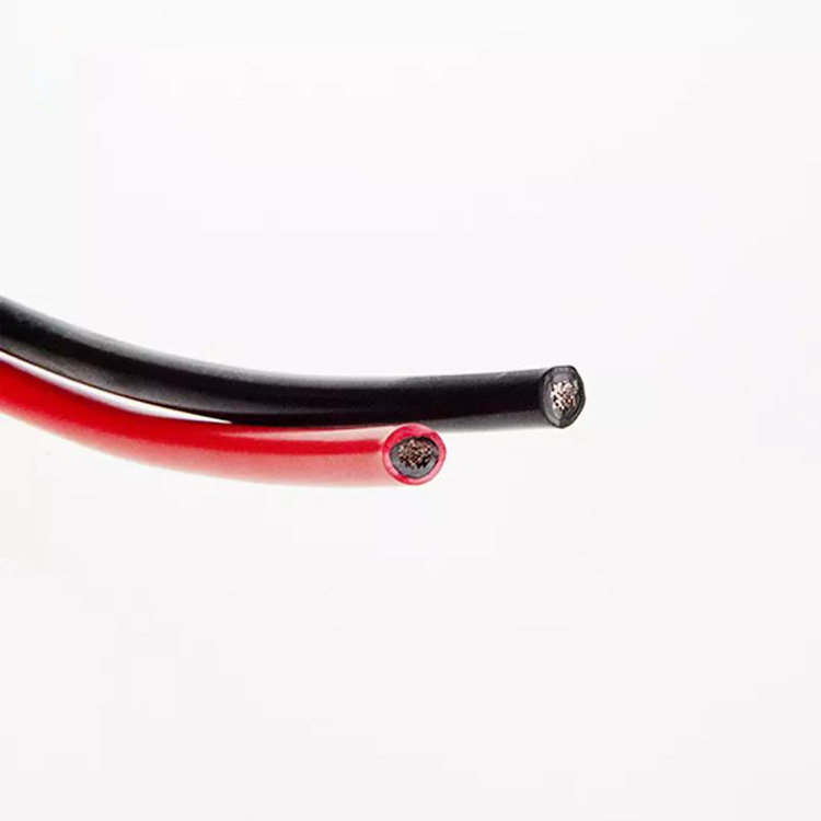 Low Voltage PV Wire Tinned Copper Conductor Xlpo Insulation Cable Exported to Europe