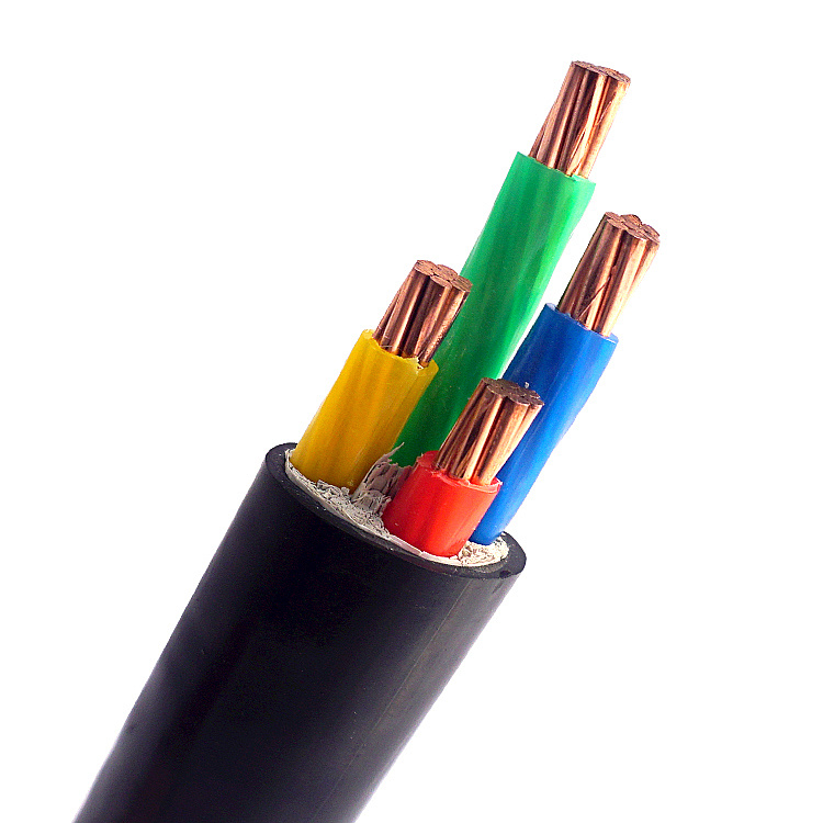 Cabo Yjv de Baixa Tensão com Isolamento de PVC Fábrica de Alta Qualidade Cabo Elétrico