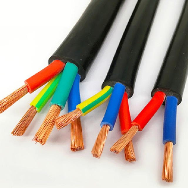 Cable eléctrico flexible multicore aislado y revestido de PVC