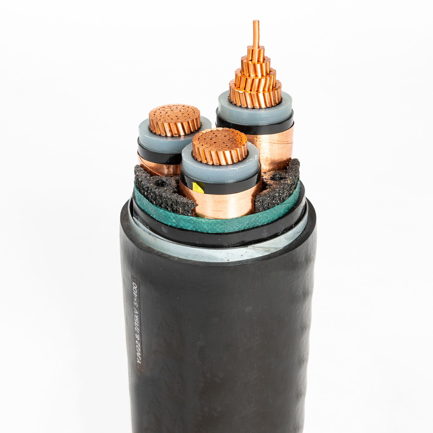 Mv 6-35kv Power Cable 3 Core 185mm2 300mm2 Medium Voltage XLPE Power Cable Copper Armoured Power Cable