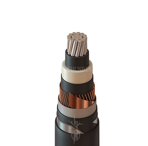 Mv Medium Voltage Aluminum Conductor Copper Screen Armoured Power Cable