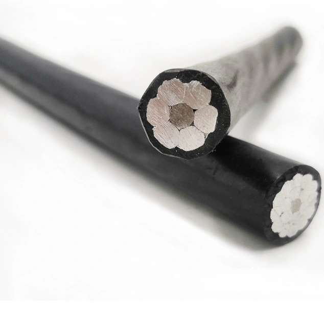 Overhead Aerial Bundle Cable AAC AAAC ACSR 2X16mm XLPE Insulated Aluminum ABC Power Cable