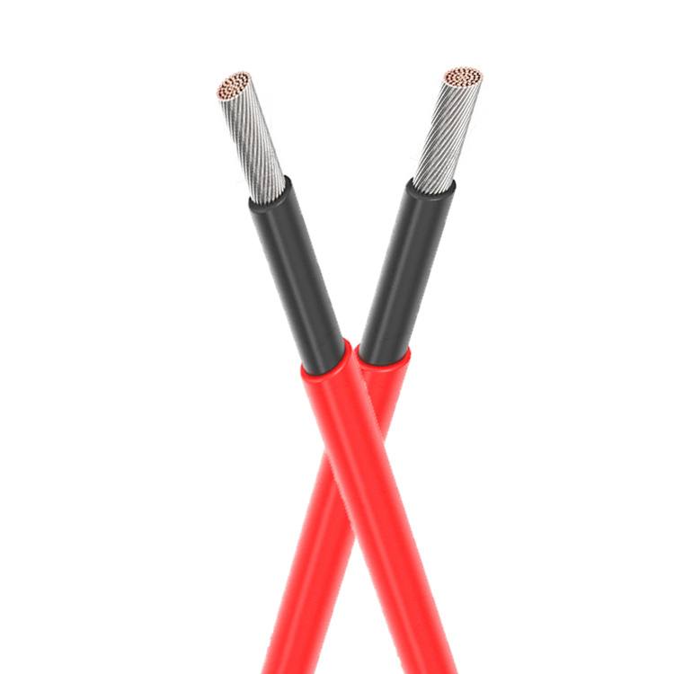 PV Wire Tinned Copper Conductor Xlpo Insulation Cable Exported to Europe