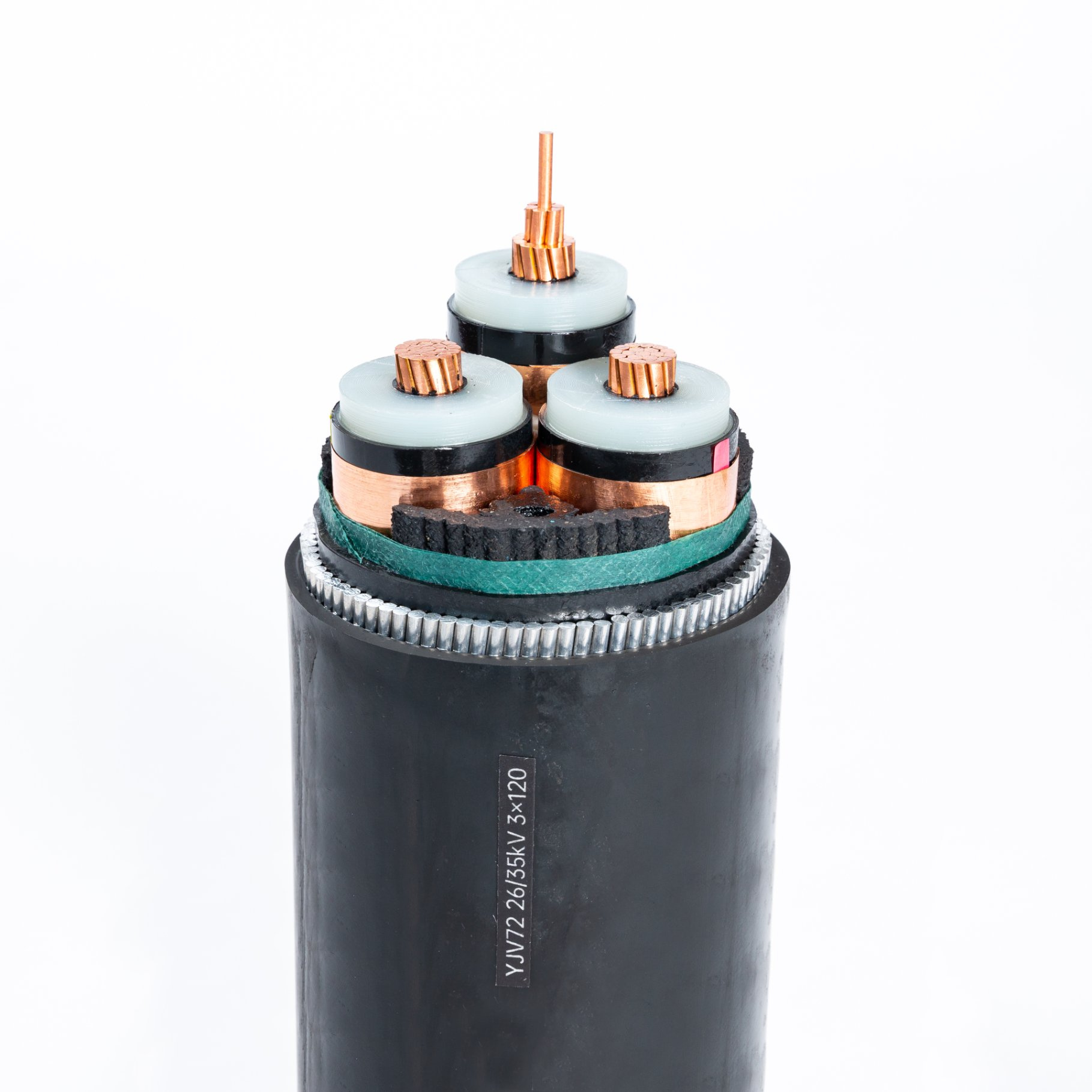 PVC Medium Voltage Wire Steel Wire Armored Electrical Power Cable with High Quality Factory