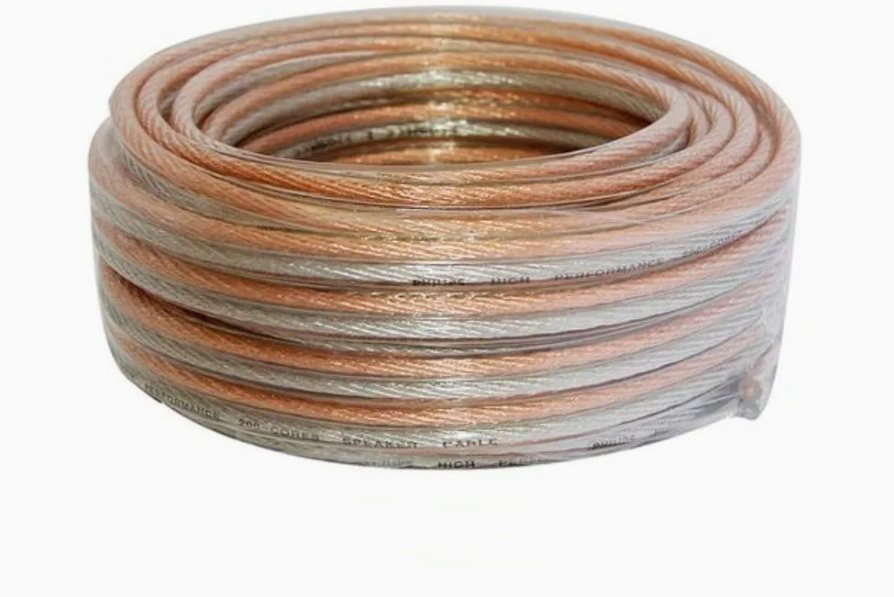 Teleommunication Cable Speaker Electronic Wire Two-Core Flat Copper Core Flexible Wire