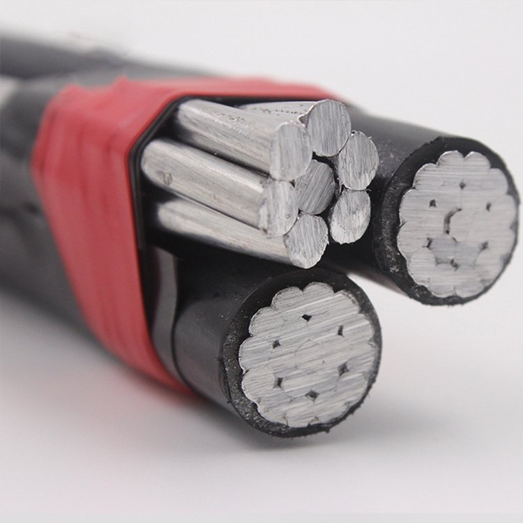 The Overhead ABC 0.6/1kv Cable Power Transmission Aerial Bundled Cables Exported to Africa