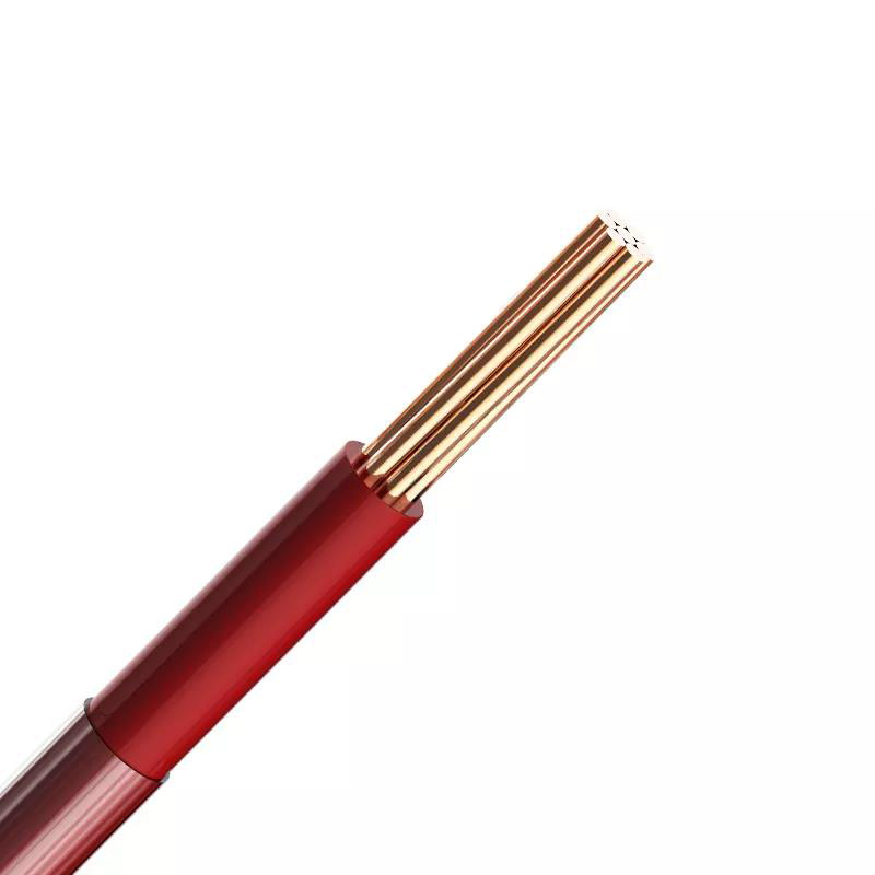 Thhn/Thwn Oxygen Free Copper Conductor PVC Insulated Nylon Wire