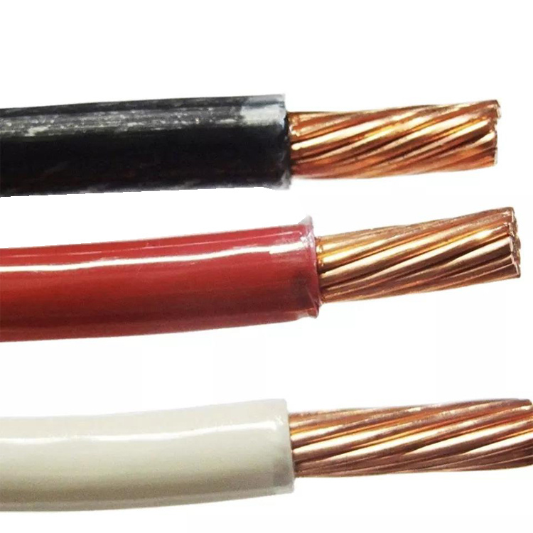 Thw Wire and Cables Cu/PVC 600V Electric Wire Cables for Factory Building