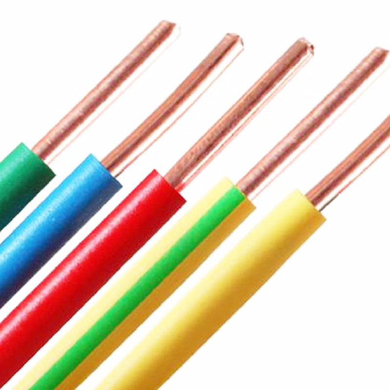 UL1007 Electronic Cable 16/18/20AWG Copper Wire Bvr 0.5-16mm2 House Wiring Electrical Cable PVC Wire