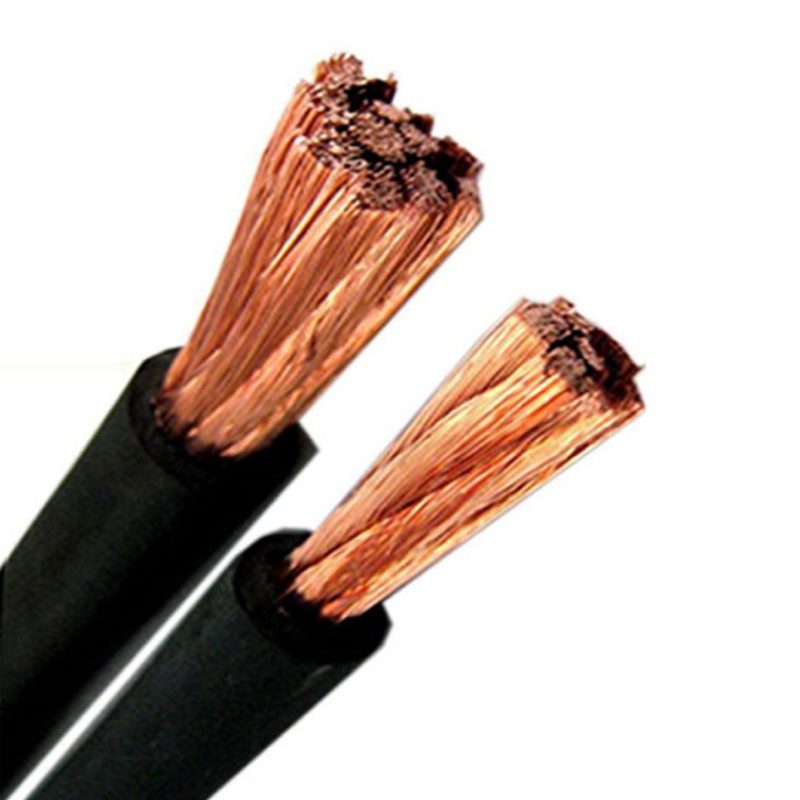 China Cable de soldadura 10mm 25mm 35mm Cable eléctrico de cobre de múltiples núcleos de goma 0.6/1kv en venta