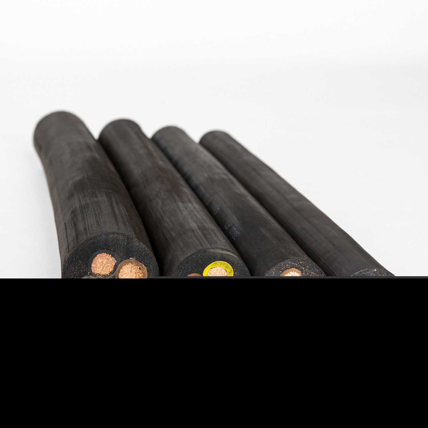 Welding Cable Flexible Wire Rubber Cable 3*4mm 3*6mm
