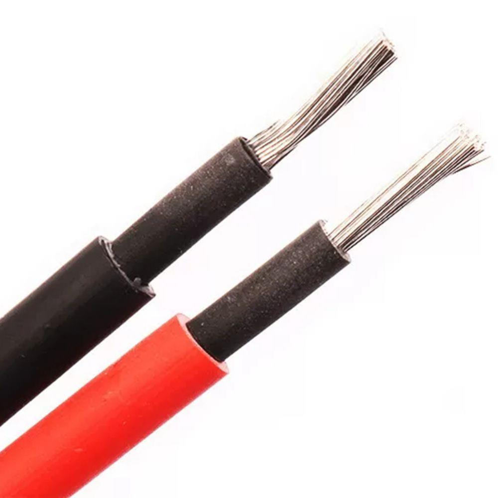 Wholesale 4mm PV1f Solar Cable Power Solar Panel Extension Cable 4 Sqmm 4 mm2 PV Solar Wire H1z2z2-K/PV1-F Photovoltai