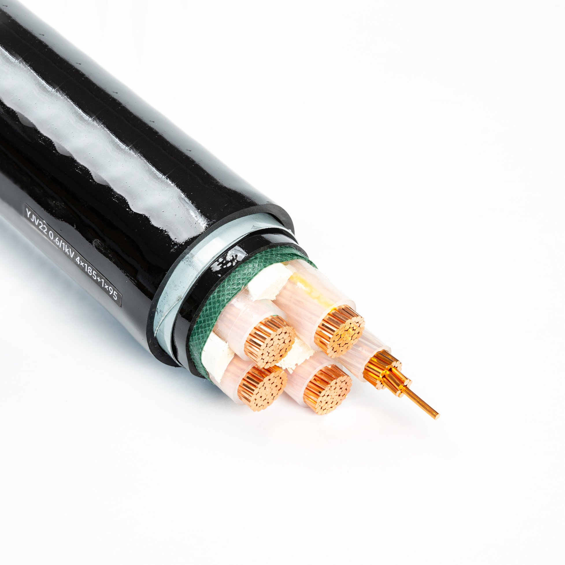 Yjv/ Yjlv/ Yjy /Yjly XLPE Insulation Stainless Steel Tape Armored Power Cable with Rated Voltage 0.6/1 Kv