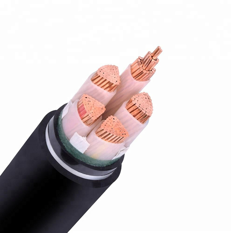 Zr Yjv22 Copper Core XLPE Insulated Steel Belt Armored PVC Sheathed Power Cable