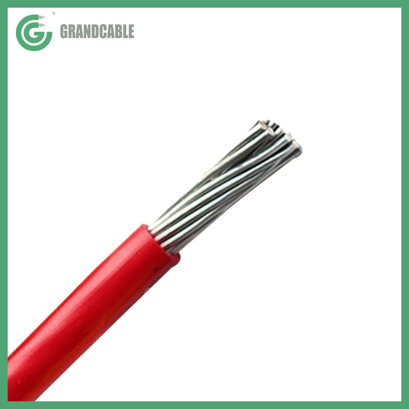 10mm câble Al SD isolé en PVC-Rouge